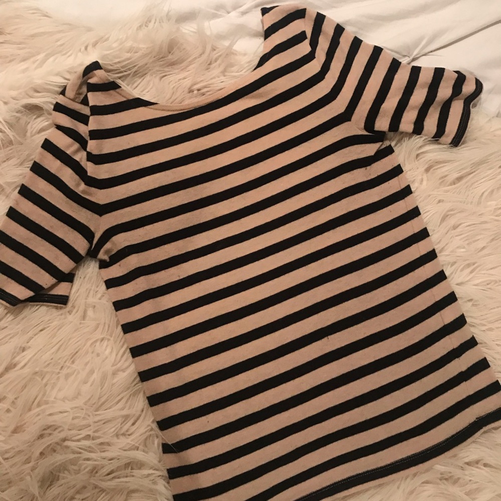 Madewell striped sweater tee